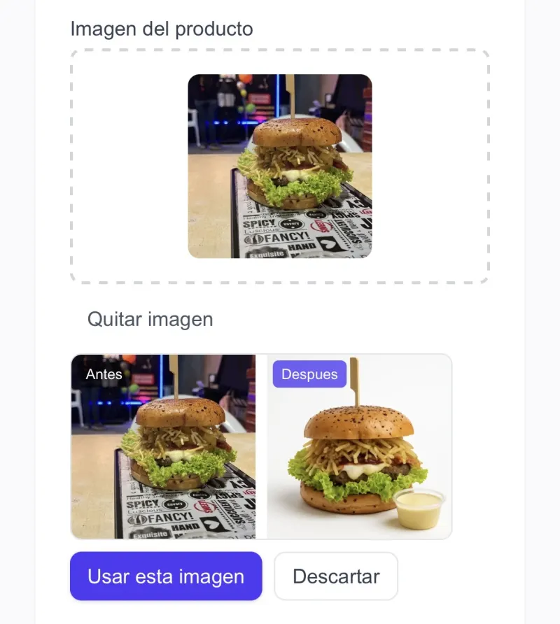 Ejemplo IA — Fondo blanco